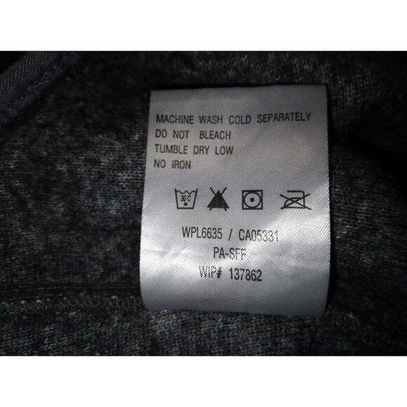 MENS Woolrich Sleeveless Full Zip GRAY Sherpa Fleece Vest Size XL - Picture 8 of 9